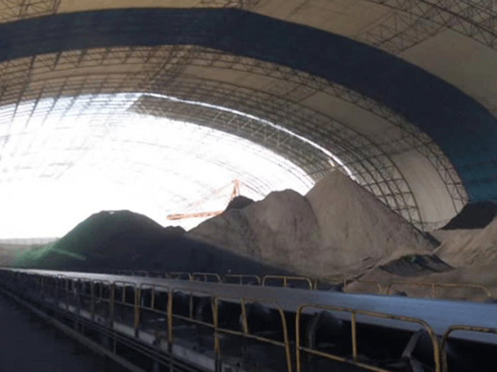 怀化煤棚料仓网架