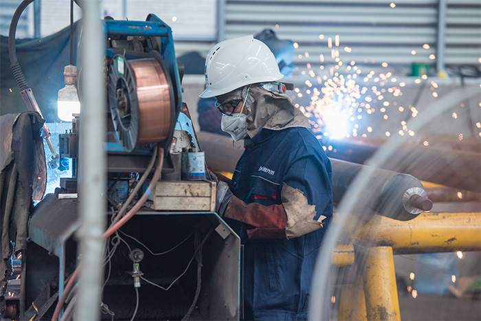 怀化网架焊接车间